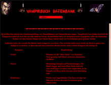 Tablet Screenshot of frames.vampirbuch-datenbank.de